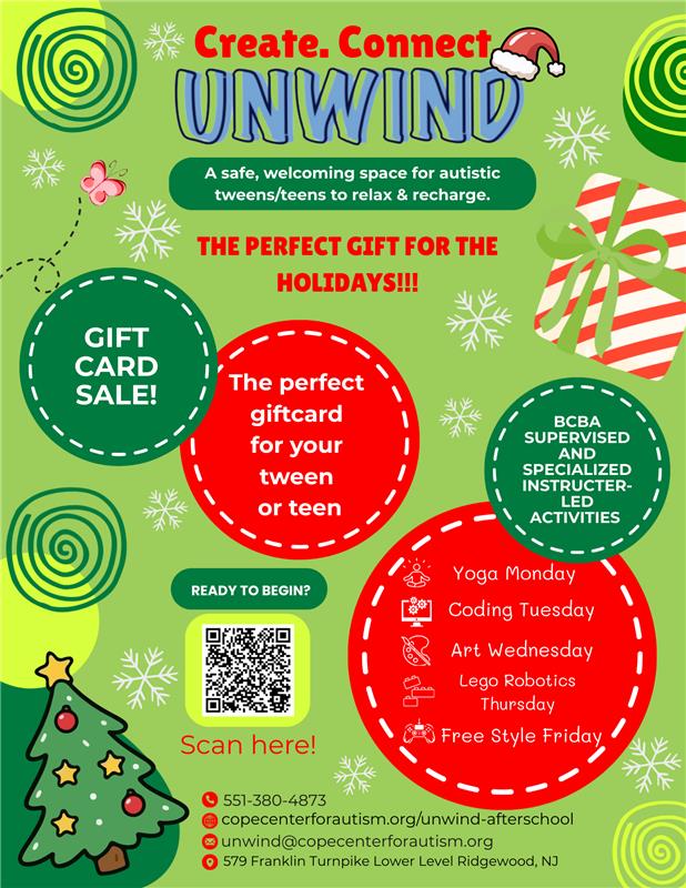Gift Cards and Events: The Latest from Unwind