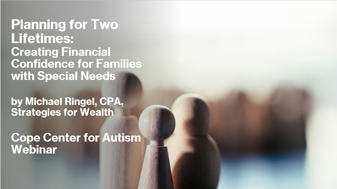 Planning For Two Lifetimes, Webinar